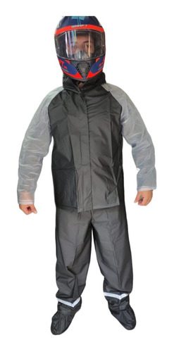 Impermeable Silicona Unisex Moto - Imagen 3