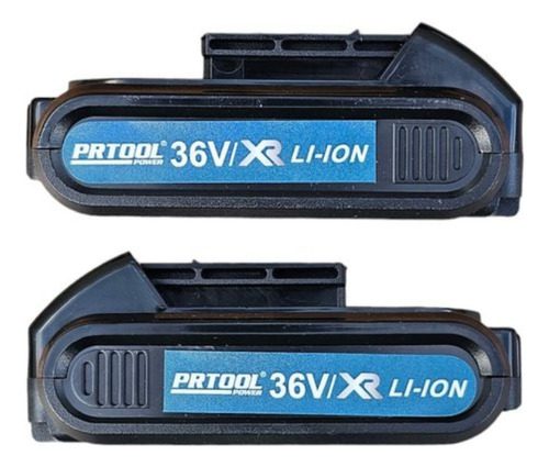 Taladro 36 Voltios Inalámbrico 2 Baterías Y Accesorios Drill - Imagen 5