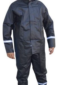 Impermeable Pvc Completo, Reflectivos Y Capota Unisex