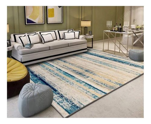 Alfombra Terciopelo Cristal Persa Antidesli Lavable 150x200 - Imagen 27