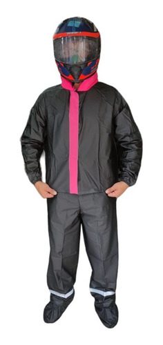 Impermeable Silicona Unisex Moto - Imagen 2