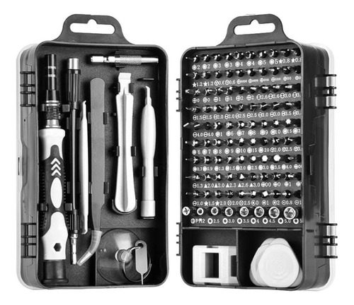 Kit De Reparación Electrónica 115 Herramientas Para Móviles