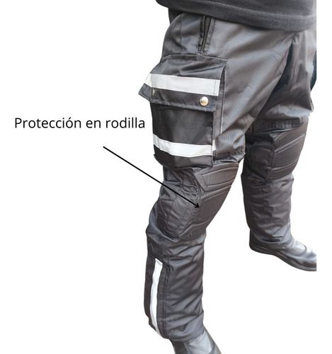 Pantalón Protección Antifricción Moto Urbano - Imagen 45