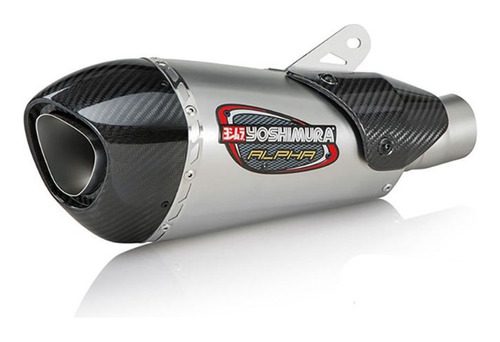 Exosto Punta De Escape Yoshimura Alpha Alta Gama Plata