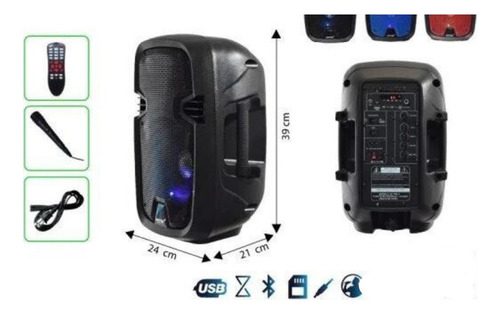 Cabina Profesional Recargable 8 Sonivox Vs-ss2378 Microfono - Imagen 3