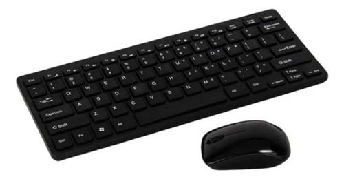 Combo Teclado + Mouse Inalambrico Km -100 Universal Pc