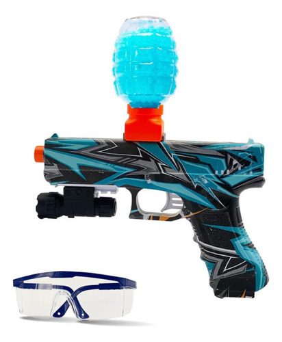 Pistola Biogel Automática Hidrogel Con Láser Recargable 39cm