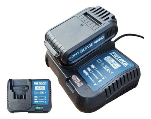 Taladro 36 Voltios Inalámbrico 2 Baterías Y Accesorios Drill - Imagen 6