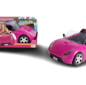 Carro Barbe Fashion Convertible Para Muñecas 2 Puestos