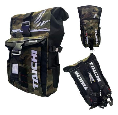 Maleta Taichi Impermeable Para Motociclistas Reflectiva Aaa - Imagen 6