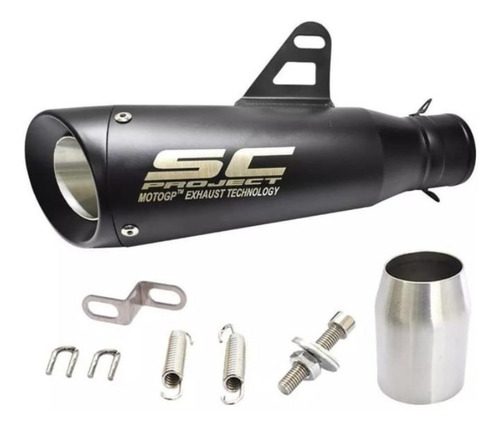 Exostro Sc Project Negro Para Motocicleta