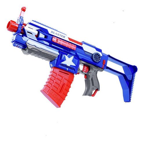 Pistola Blaster Juguete Lanzador De Dardos Automático
