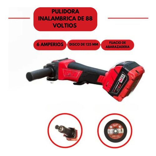 Pulidora Inalámbrica 48v Doble Batería M18 Fuel - Imagen 6