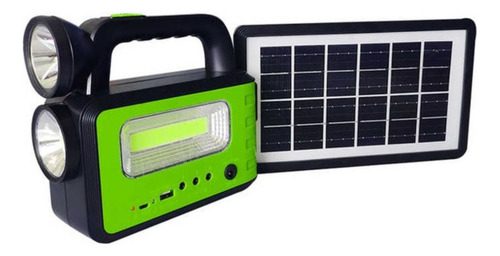 Linterna Led Portátil Planta Carga Solar Incluye 3 Bombillas - Imagen 2