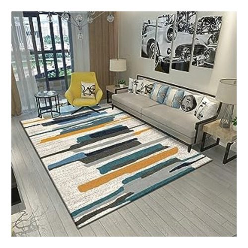 Alfombra Terciopelo Cristal Persa Antidesli Lavable 150x200 - Imagen 13