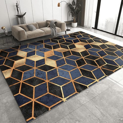 Alfombra Terciopelo Cristal Persa Antidesli Lavable 150x200 - Imagen 35
