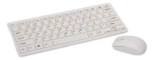 Combo Teclado + Mouse Inalambrico Km -100 Universal Pc - Imagen 4