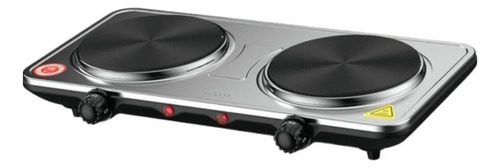 Estufa Eléctrica De 2 Puestos Nivel De Calor Ajustable