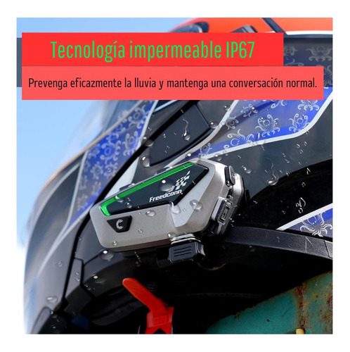 Intercomunicador Múltiples Pilotos Impermeable 5.0 1500 Mtrs - Imagen 3