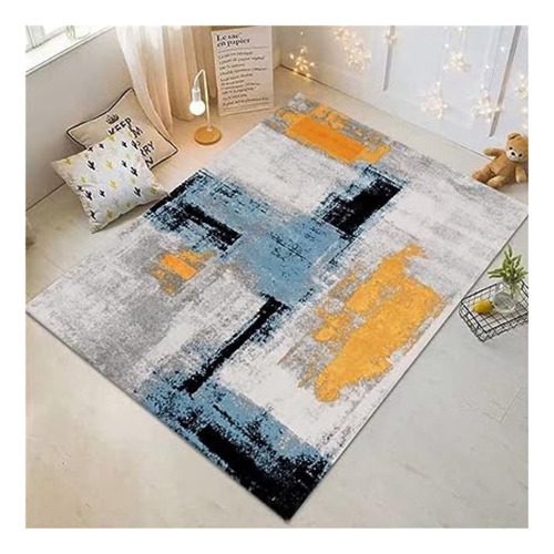 Alfombra Terciopelo Cristal Persa Antidesli Lavable 150x200 - Imagen 11