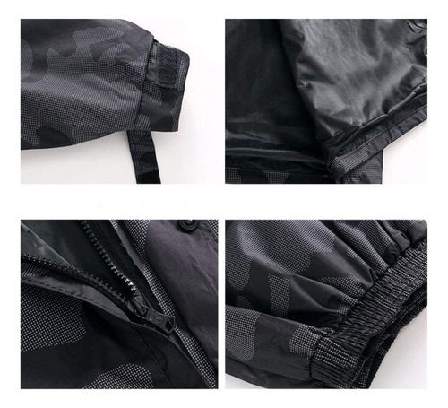 Impermeable Tipo Sudadera Doble Capa Para Motorizado - Imagen 3