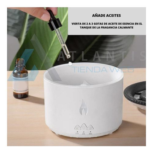 Difusores De Aceite Esencial De Llama Volcán De Aromaterapia - Imagen 3