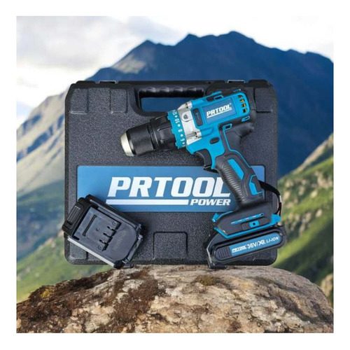 Taladro 36 Voltios Inalámbrico 2 Baterías Y Accesorios Drill - Imagen 3