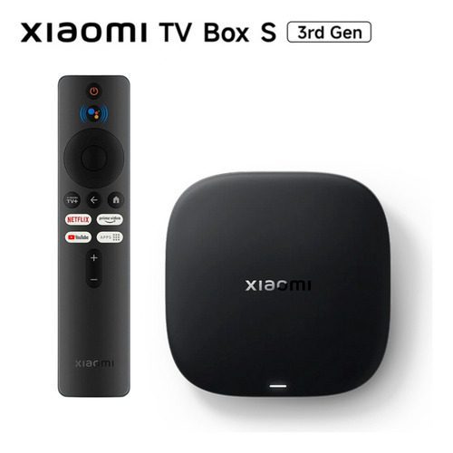 Tv Box Xiaomi 3ra Generación 4k Ultra Hd Google Tv + Control