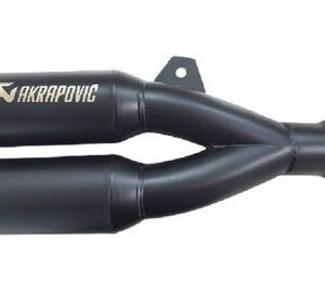 Exosto Akrapovic Doble Salida Negro Mate Aaa