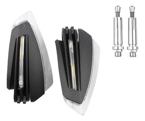 Cortavientos Con Direccionales Para Moto Bicicleta Universal - Imagen 6