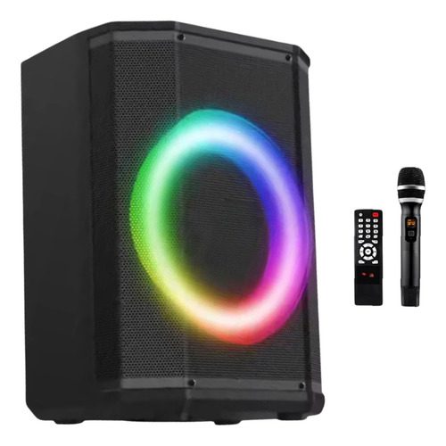 Cabina Recargable 8 Bluetooth,micrófono,control Y Luces Rgb