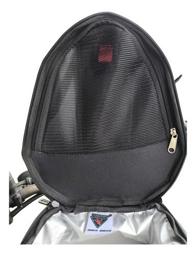 Tank Bag Maleta Rígida Para Moto Waterproof +forro De Lluvia - Imagen 10