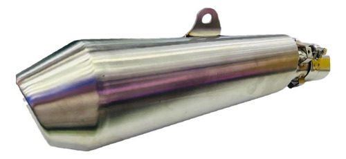 Silenciador Exosto Moto Universal Pi-034019n Acero