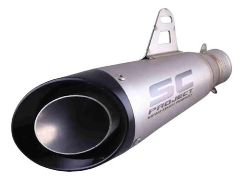 Silenciador Exosto Moto Universal Pi-034006a/2s