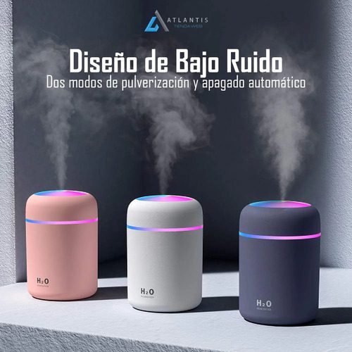 Mini Humidificador Usb Blanco Difusor Aceites Esenciales Blanco 110v - Imagen 5