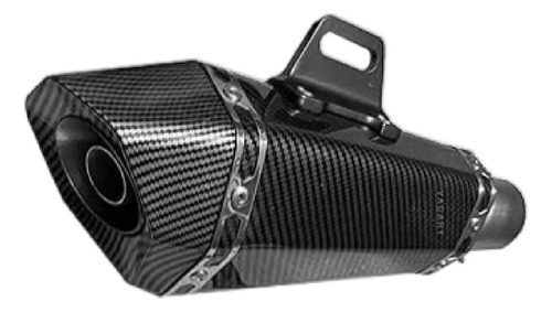 Escape Silenciador Deportivo Universal Moto Pi-034011b/2ca