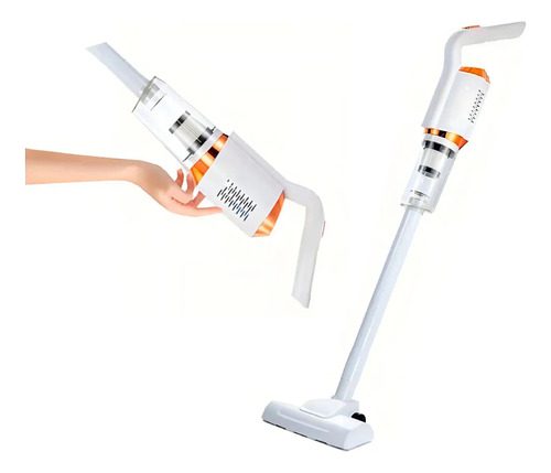 Aspiradora Vertical Inalámbrica 120w 600ml Recargable Blanca Blanco 8.4