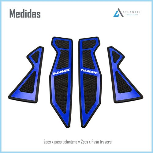 Posa Pies N-max Alfombrilla Antideslizante Azul - Imagen 4