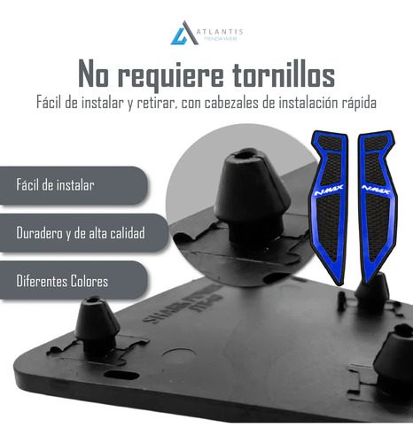 Posa Pies N-max Alfombrilla Antideslizante Azul - Imagen 6