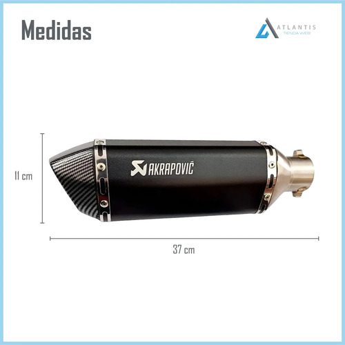 Silenciador Exosto Moto Universal Pi-ao-0087 - Imagen 3