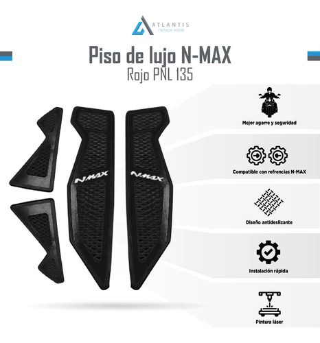 Posa Pies N-max Alfombrilla Antideslizante Negra - Imagen 5