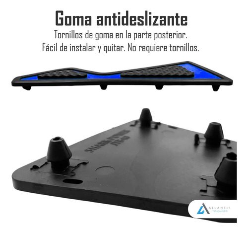 Posa Pies N-max Alfombrilla Antideslizante Azul - Imagen 3
