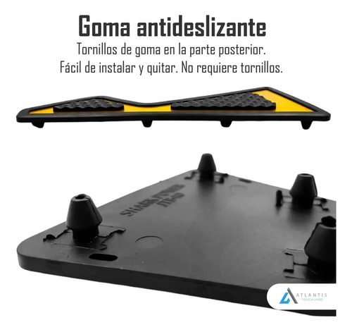 Posapies N-max Alfombrilla Dorada Antideslizante - Imagen 4