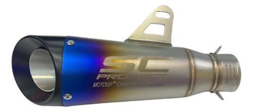Exosto Deportivo Universal Moto Pi-034006b/ Premium Tornasol