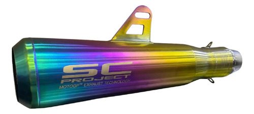 Exosto Deportivo Universal Moto Pi-m53 51mm Alto Desempeño