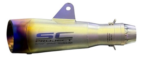 Exosto Deportivo Universal Moto M-188 Tornasol Estilo Racing